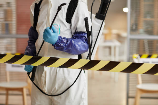 Professional Blood Cleanup technician working in Hobe Sound, FL